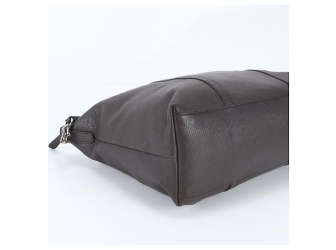 Borsa a tracolla 2-Way in pelle Gucci Marrone - vista 6