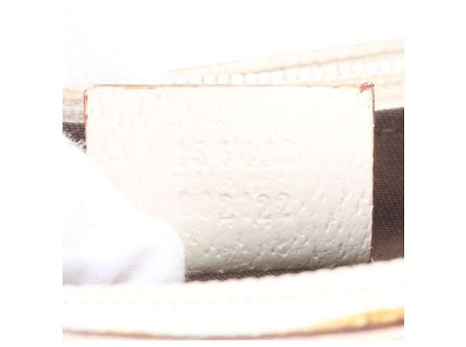 Borsa a tracolla Gucci GG Canvas Leather Rosa Bianco - vista 10