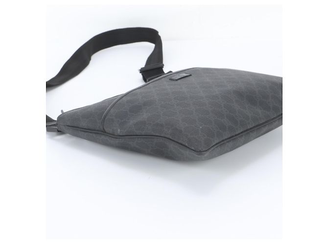 Borsa a tracolla Gucci GG Supreme in pelle Nero - vista 5