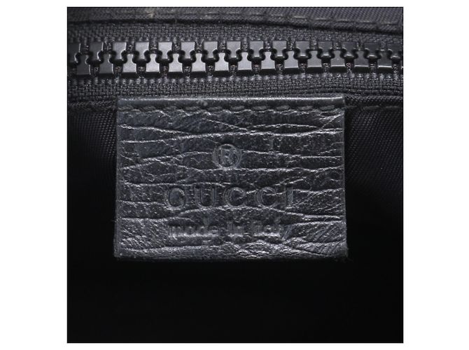 Borsa a tracolla Gucci GG Supreme in pelle Nero - vista 8