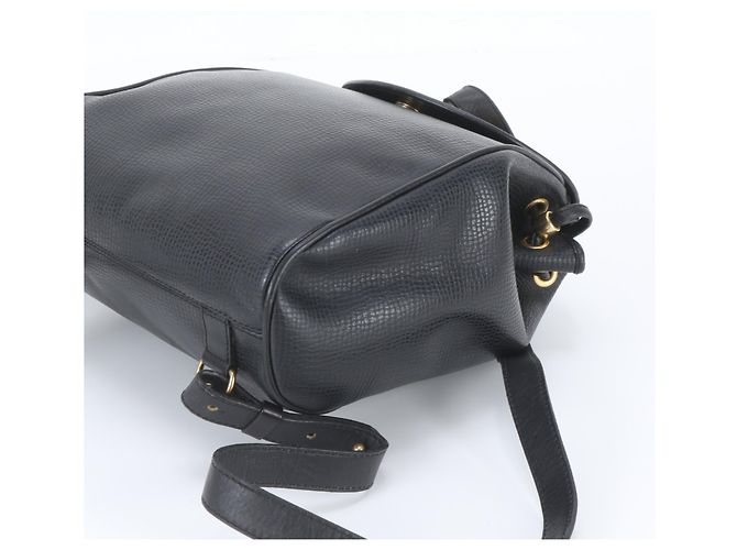 Christian Dior Black Leather Backpack - view 4