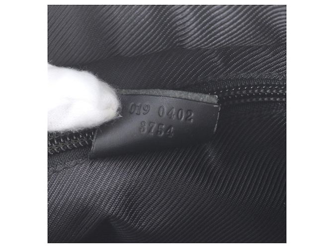 Borsa Tote Gucci in tela GG e pelle Marrone Nero - vista 9