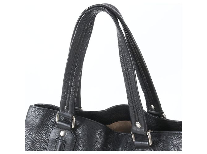Borsa Tote Gucci in pelle nera Nero - vista 2