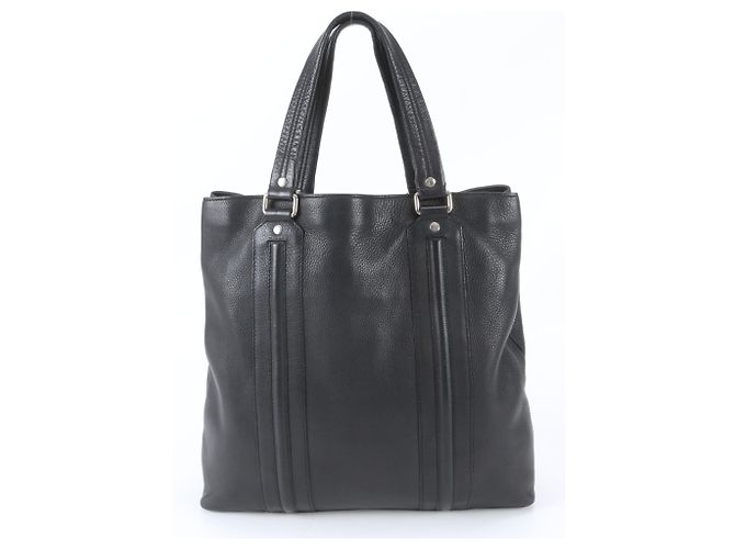 Borsa Tote Gucci in pelle nera Nero - vista 3