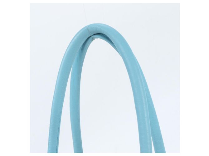 Céline Borsa Tote in pelle Celine con motivo floreale Blu - vista 2
