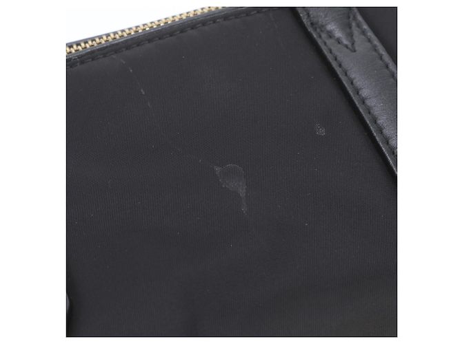 Jimmy Choo Larelle Logo Leder Tote Bag Schwarz Golden - Ansicht 8