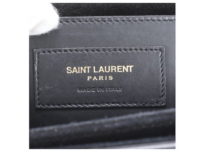 Autre Marque Borsa a tracolla Saint Laurent Paris Loulou Classic Leather Nero - vista 10
