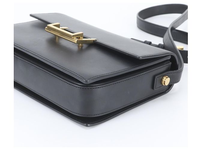 Autre Marque Borsa a tracolla Saint Laurent Paris Loulou Classic Leather Nero - vista 4