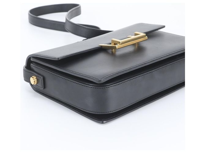 Autre Marque Borsa a tracolla Saint Laurent Paris Loulou Classic Leather Nero - vista 5