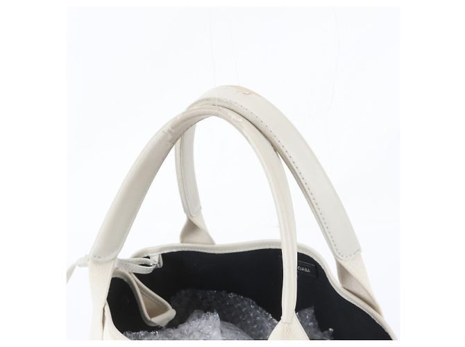 Everyday Borsa Cabas Balenciaga Navy Crudo - vista 2