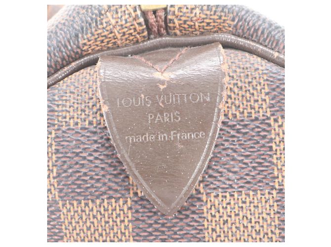 Borsa Tote Louis Vuitton Damier Speedy 30 Damier ebene - vista 10