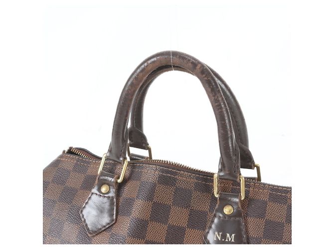 Borsa Tote Louis Vuitton Damier Speedy 30 Damier ebene - vista 2