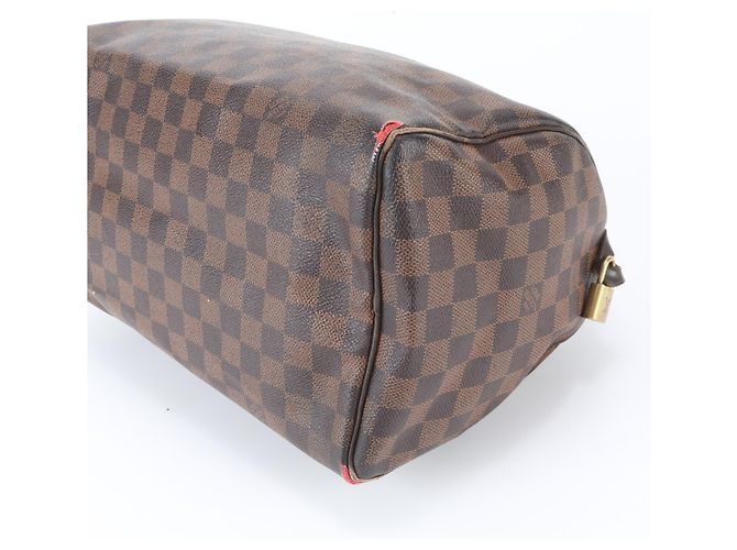 Borsa Tote Louis Vuitton Damier Speedy 30 Damier ebene - vista 4