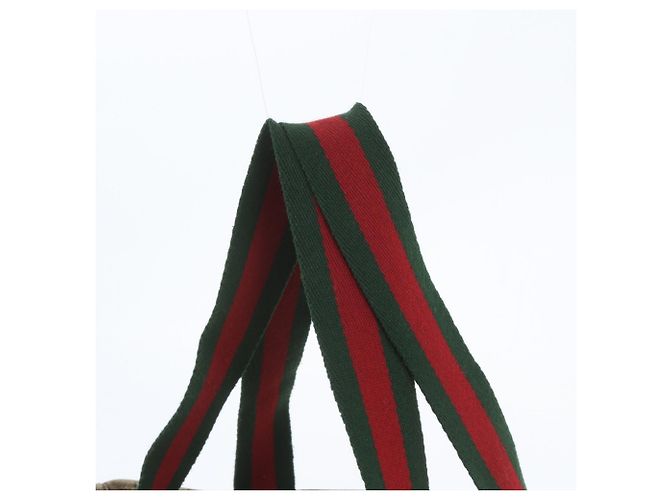 Gucci GG Supreme Sherry Line Ledertote Braun - Ansicht 2