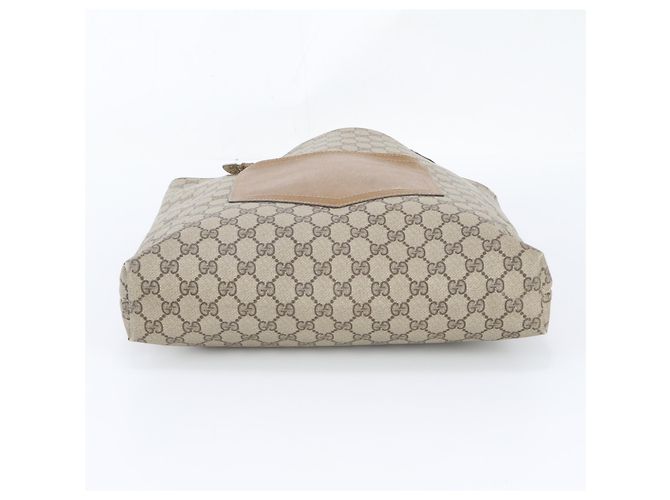 Gucci GG Supreme Sherry Line Ledertote Braun - Ansicht 6