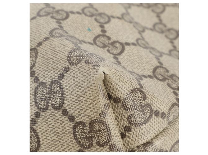 Gucci GG Supreme Sherry Line Ledertote Braun - Ansicht 8