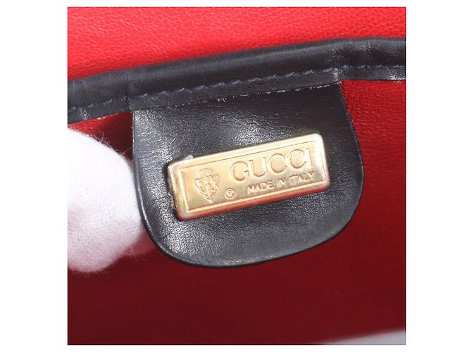 Borsa a mano in pelle Gucci Lady Lock Nero - vista 10