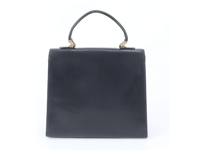 Borsa a mano in pelle Gucci Lady Lock Nero - vista 3