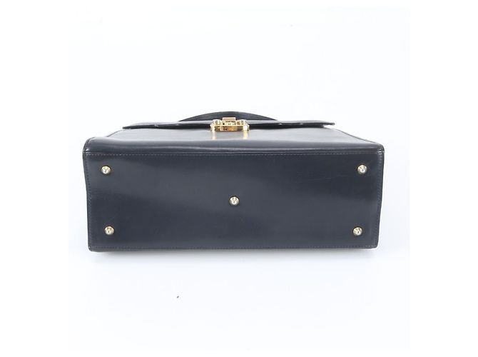 Borsa a mano in pelle Gucci Lady Lock Nero - vista 6
