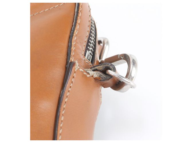Borsa a tracolla Fendi Zucca in pelle Marrone Nero - vista 8