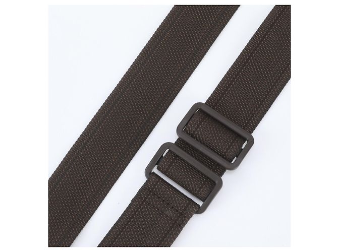 Louis Vuitton Schulterriemen aus Leder Braun - Ansicht 3