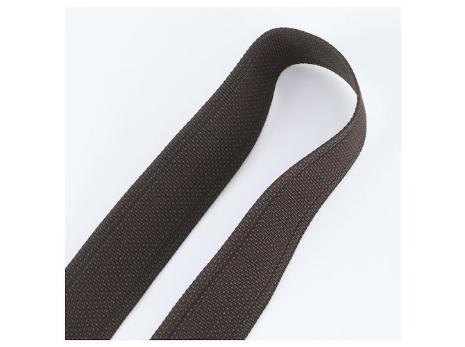 Louis Vuitton Schulterriemen aus Leder Braun - Ansicht 4