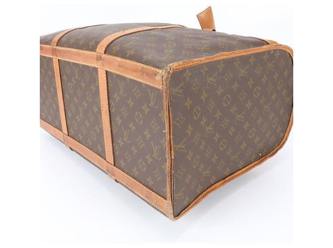 Louis Vuitton Monogram Sac Chasseur 55 Boston Bag Marron - vue 4