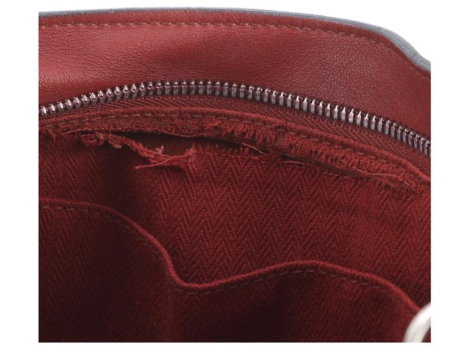 Hermès Bolsa Hermes Caravan Horizontal PM em couro Vermelho - vista 9