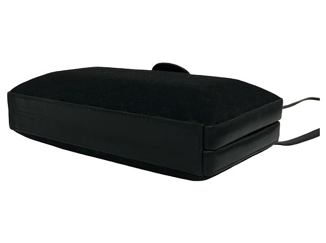 Bolsa de Ombro Gucci Old Micro GG Interlocking G Preto - vista 8