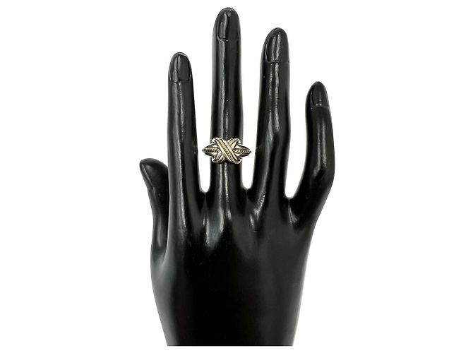 Autre Marque Anello Fascia Tiffany & Co. Signature Argento D'oro - vista 2