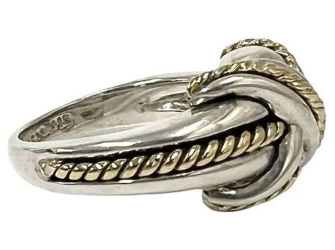 Autre Marque Anello Fascia Tiffany & Co. Signature Argento D'oro - vista 5