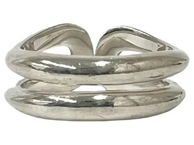 Autre Marque Bague Tiffany Open Teardrop Argenté - vue 6