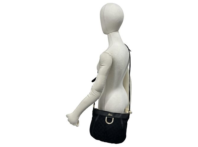Borsa a tracolla Gucci Abbey GG Supreme Nero - vista 2