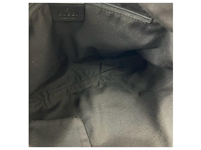 Borsa a tracolla Gucci Abbey GG Supreme Nero - vista 9