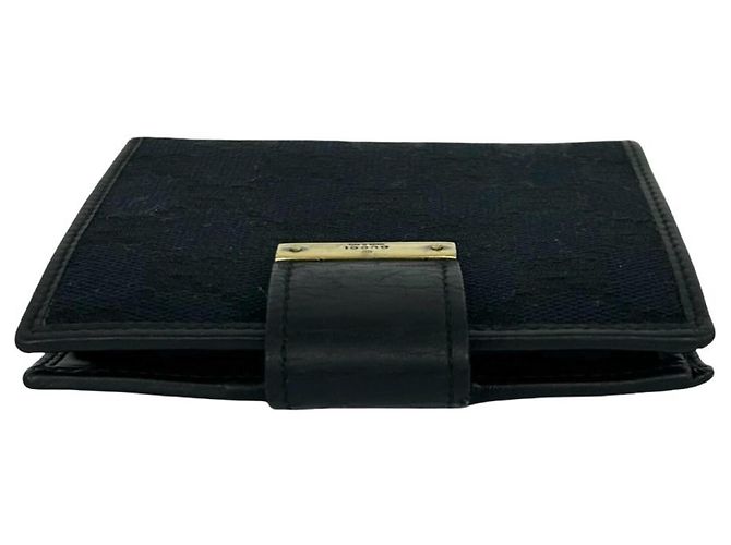 Portafoglio bi-fold Gucci nero - vista 3