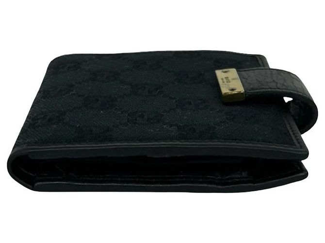 Portafoglio bi-fold Gucci nero - vista 5
