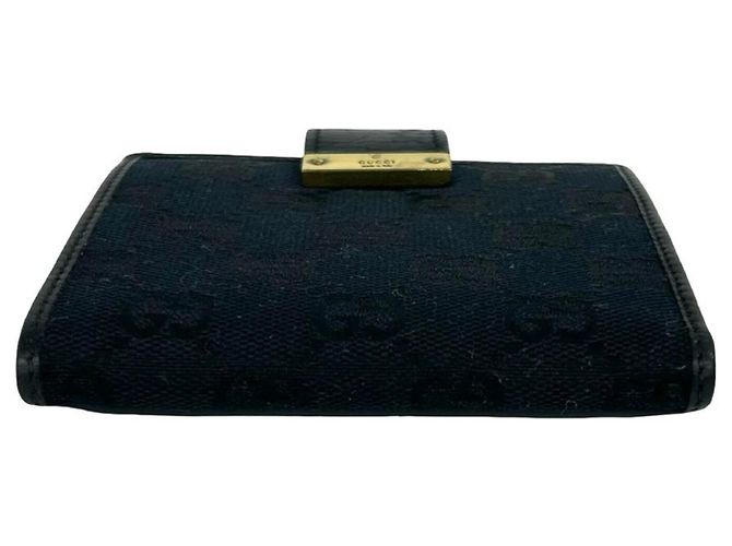 Portafoglio bi-fold Gucci nero - vista 6