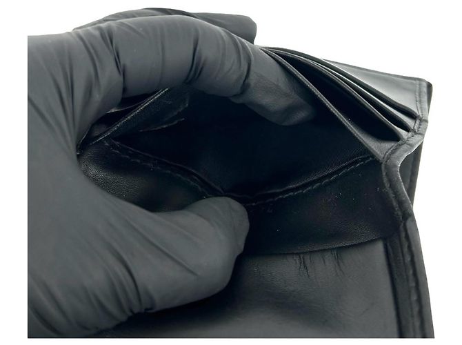 Portafoglio bi-fold Gucci nero - vista 9