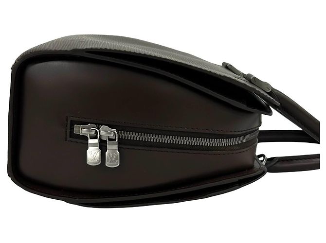 Bolsa Louis Vuitton Pont Neuf em couro Epi Marrom - vista 6