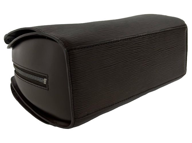Bolsa Louis Vuitton Pont Neuf em couro Epi Marrom - vista 7
