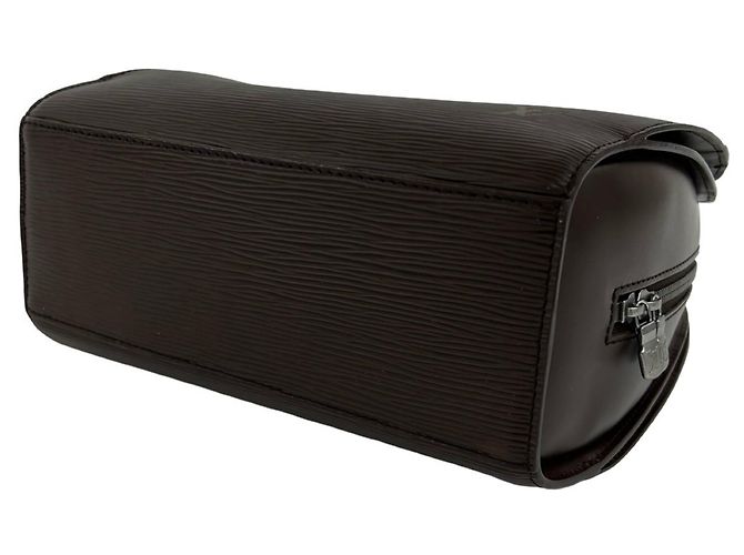 Bolsa Louis Vuitton Pont Neuf em couro Epi Marrom - vista 8