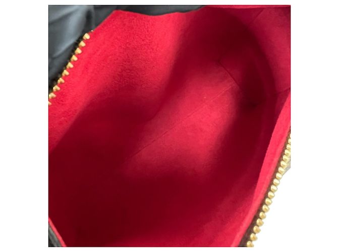 Louis Vuitton Side Trunk Monogram Cherry Schultertasche Braun Rot - Ansicht 9