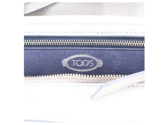 Borsa a tracolla 2-Way Wave in pelle Tod's Marrone - vista 9
