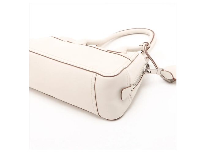 Borsa a tracolla 2-Way Miu Miu Vivant in pelle Nappa Bianco - vista 3