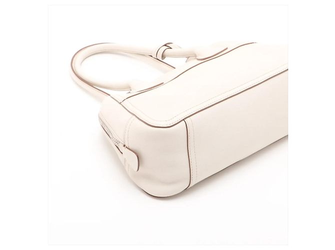 Borsa a tracolla 2-Way Miu Miu Vivant in pelle Nappa Bianco - vista 4