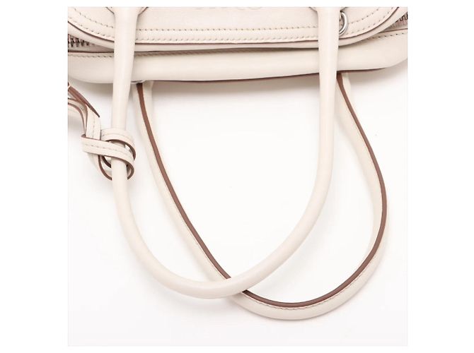 Borsa a tracolla 2-Way Miu Miu Vivant in pelle Nappa Bianco - vista 5