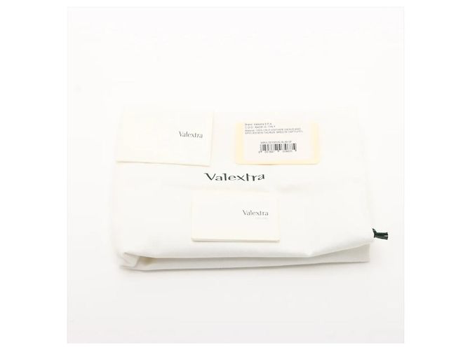 Bolsa de Ombro em Couro Valextra V-Line Marrom - vista 11