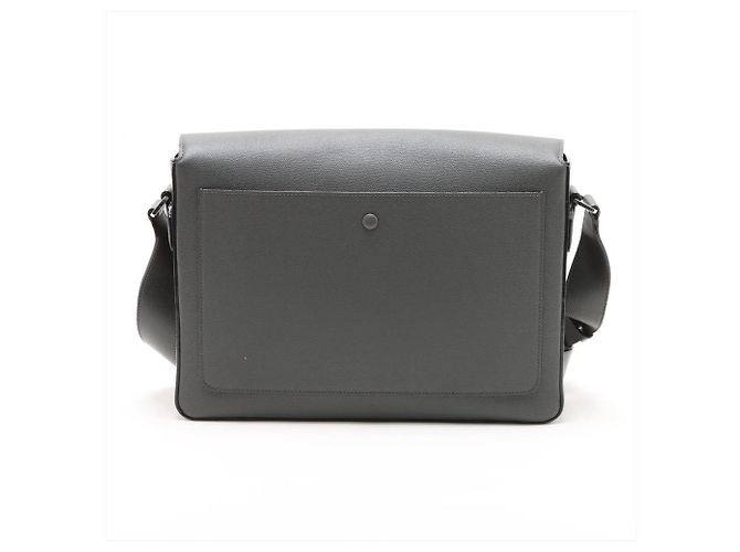 Bolsa de Ombro em Couro Valextra V-Line Marrom - vista 2