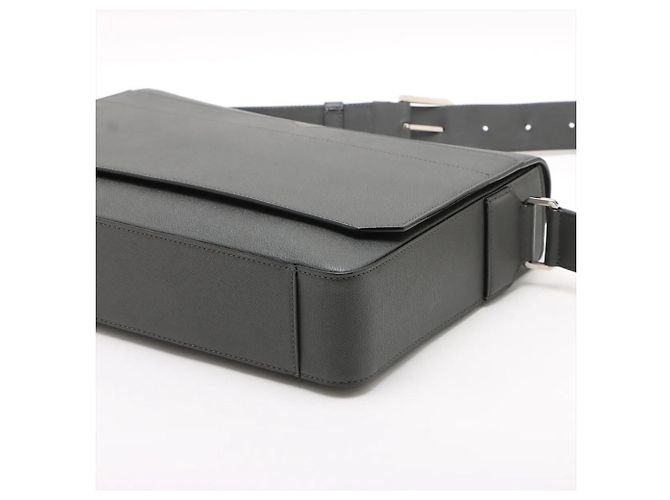 Bolsa de Ombro em Couro Valextra V-Line Marrom - vista 3