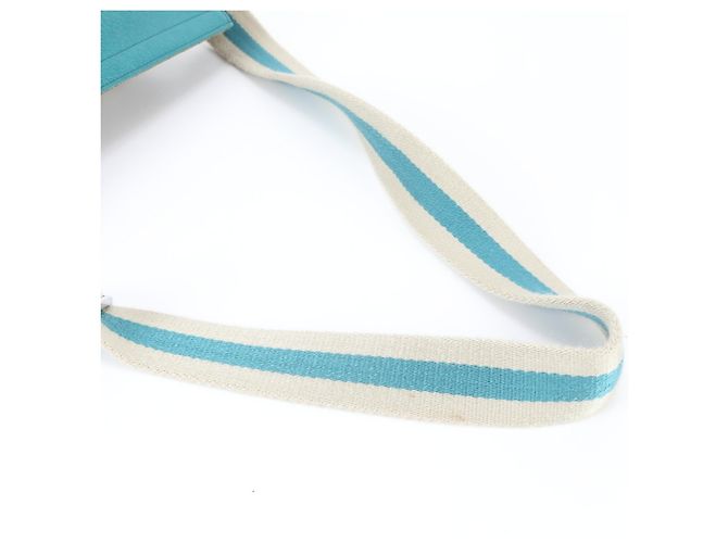 Borsa a tracolla/vita 2-way Gucci GG Canvas e pelle Marrone Blu - vista 3